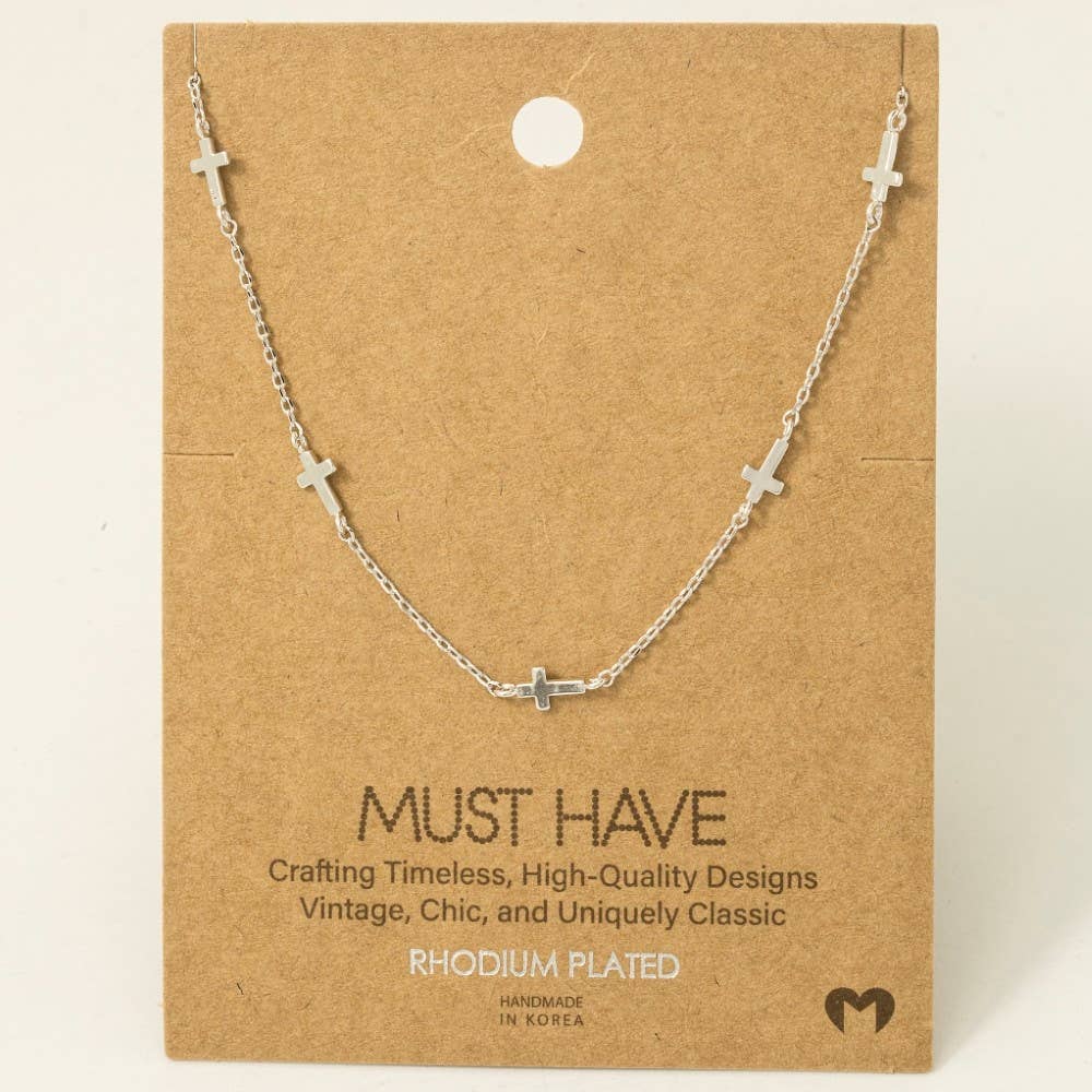 Dainty Cross Necklace