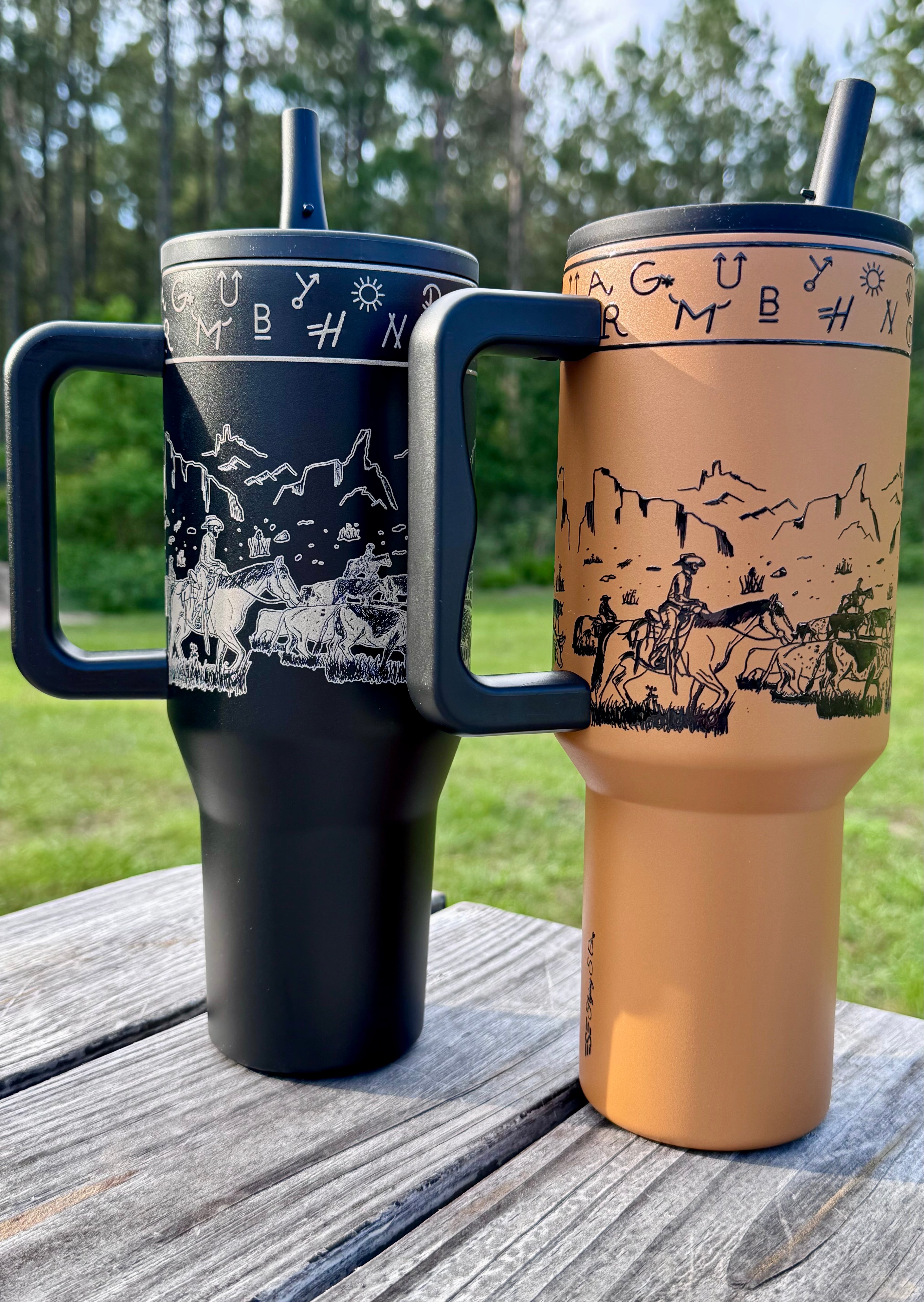 Cattle Drive Tumbler