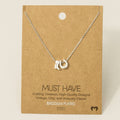 Cowboy Boots Horse Shoe Charm Necklace