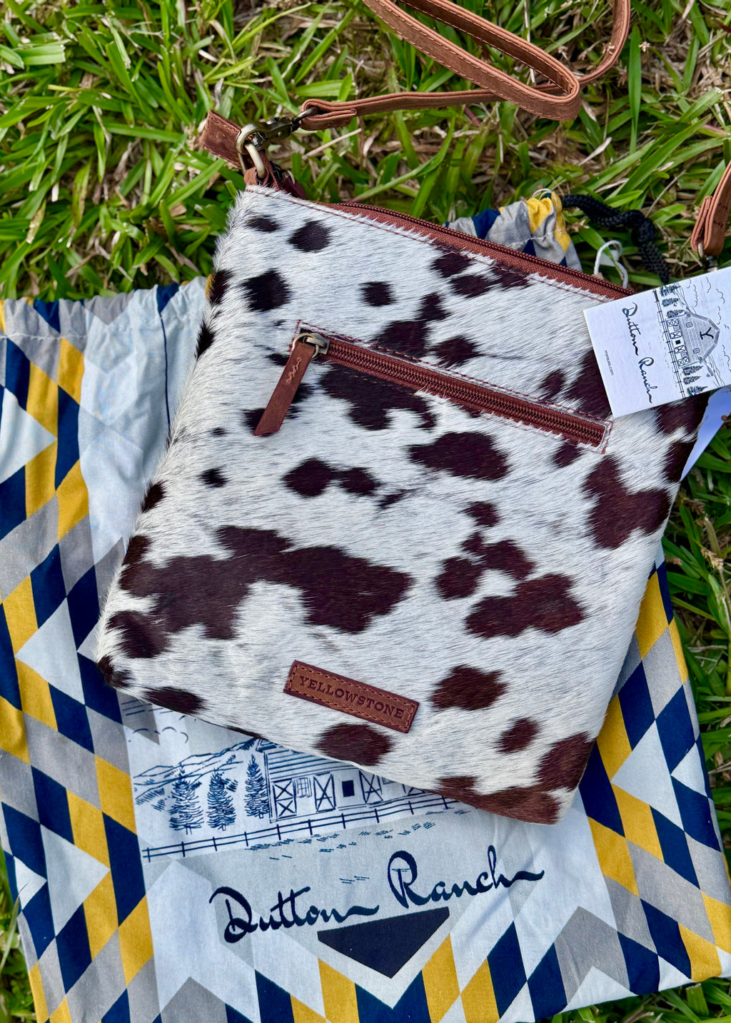 Yellowstone Wind River Hand-Tooled Bag