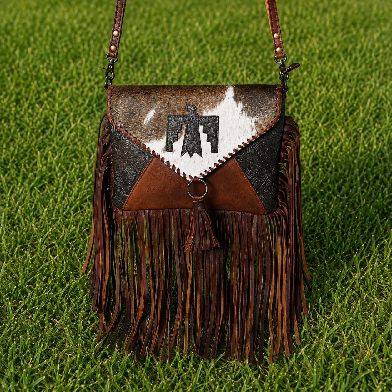Thunderbird Embossed Crossbody