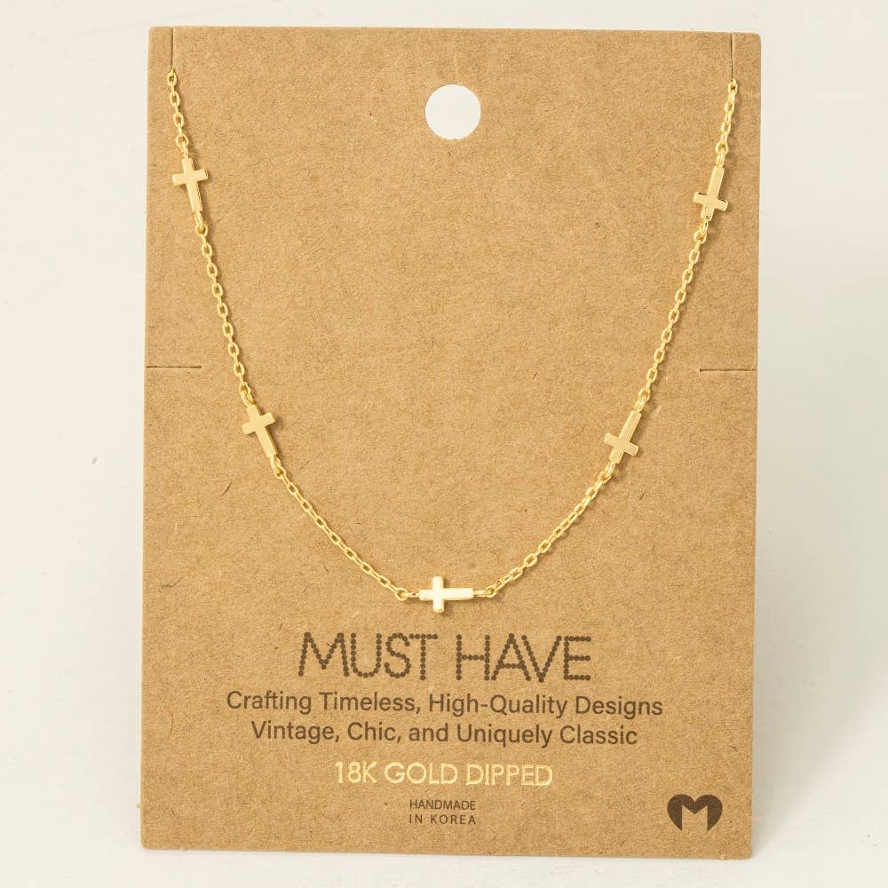 Dainty Cross Necklace