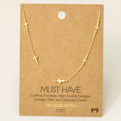 Dainty Cross Necklace