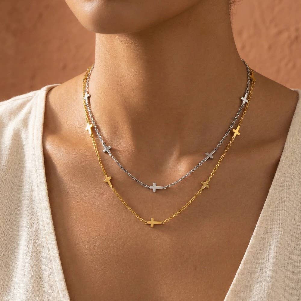 Dainty Cross Necklace